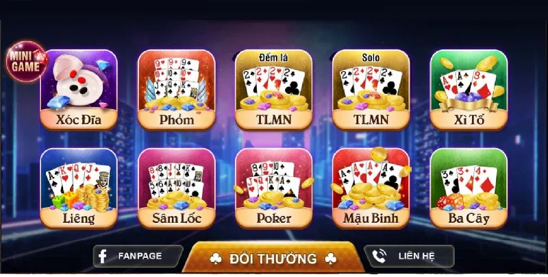Game bài đổi thưởng SanClub chinh phục mọi người chơi tham gia